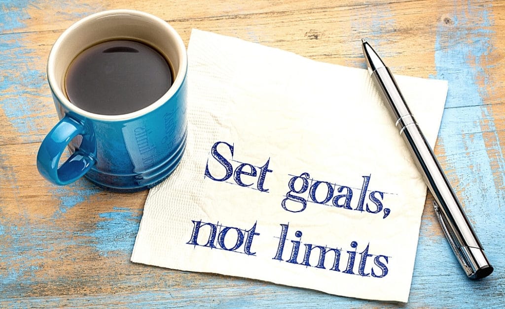 set goals not limits